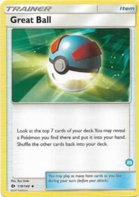 Great Ball (119/149) (Deck Exclusive #25) [Sun & Moon: Trainer Kit - Alolan Ninetales] (Online Only)