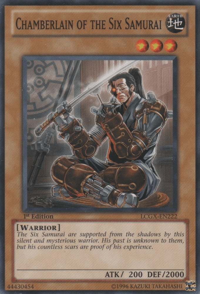 Chamberlain of the Six Samurai [LCGX-EN222] Common (ONLINE ORDER ONLY)