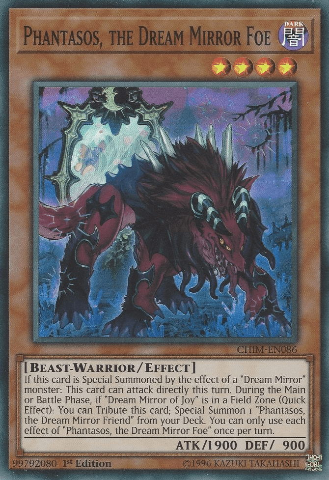 Phantasos, the Dream Mirror Foe [CHIM-EN086] Super Rare (ONLINE ORDER ONLY)