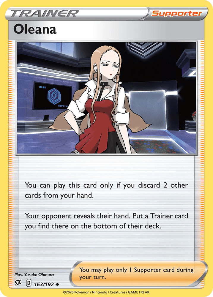 Oleana (163/192) [Sword & Shield: Rebel Clash] (Online Only)