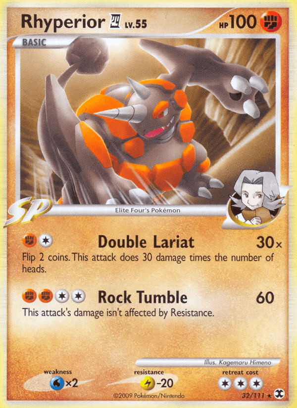 Rhyperior (32/111) [Platinum: Rising Rivals] (Online Only)