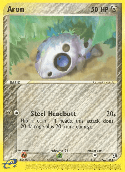Aron (56/100) [EX: Sandstorm] (Online Only)
