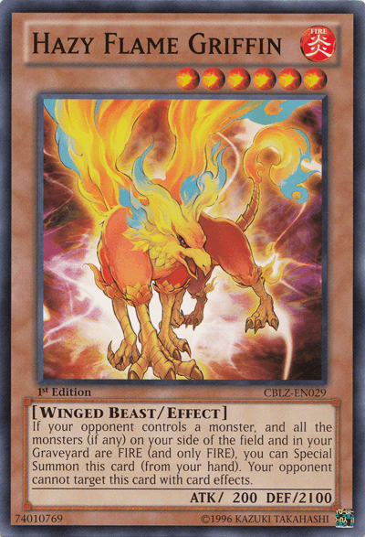 Hazy Flame Griffin [CBLZ-EN029] Common (ONLINE ORDER ONLY)