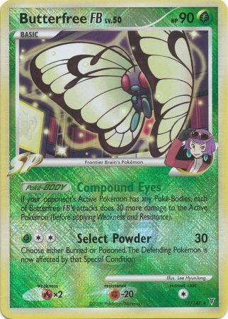 Butterfree FB LV.50 (17/147) (League Promo) [Platinum: Supreme Victors] (Online Only)