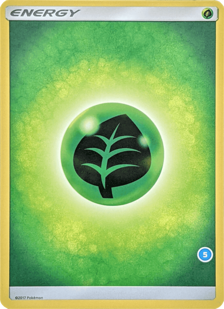 Grass Energy (Deck Exclusive #5) [Sun & Moon: Trainer Kit - Alolan Ninetales] (Online Only)