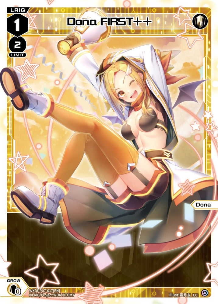 Dona FIRST++ (WXDi-P07-017[EN]) [Welcome Back Diva -Lostorage-]