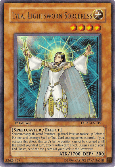 Lyla, Lightsworn Sorceress [LODT-EN019] Ultra Rare (ONLINE ORDER ONLY)