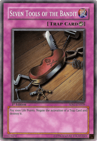 Seven Tools of the Bandit [5DS1-EN039] Common (ONLINE ORDER ONLY)