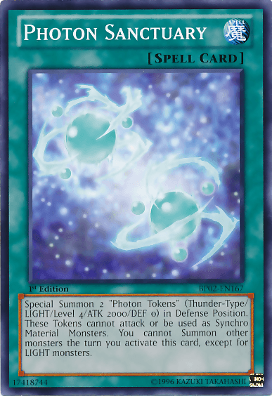 Photon Sanctuary [BP02-EN167] Common (ONLINE ORDER ONLY)