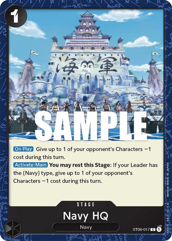 Navy HQ [Starter Deck: Absolute Justice] (ONLINE ORDER ONLY)