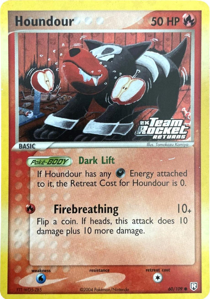 Houndour (60/109) (Stamped) [EX: Team Rocket Returns] (Online Only)