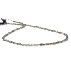 2-2.5mm Labradorite Beads Faceted Rondelle 13.5 162 pieces (ONLINE ORDER ONLY)