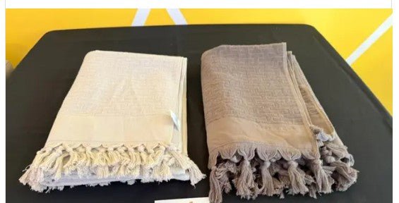 2 of HAREMLIQUE PESHTAMAL TURKISH BATH TOWELS (Online Order Only)