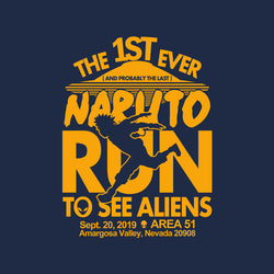 Naruto Run for Aliens (Online Order Only)