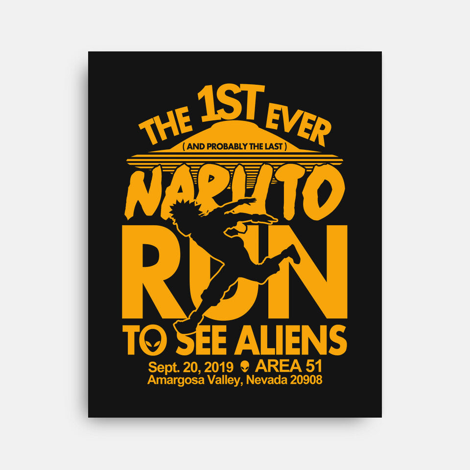 Naruto Run for Aliens (Online Order Only)