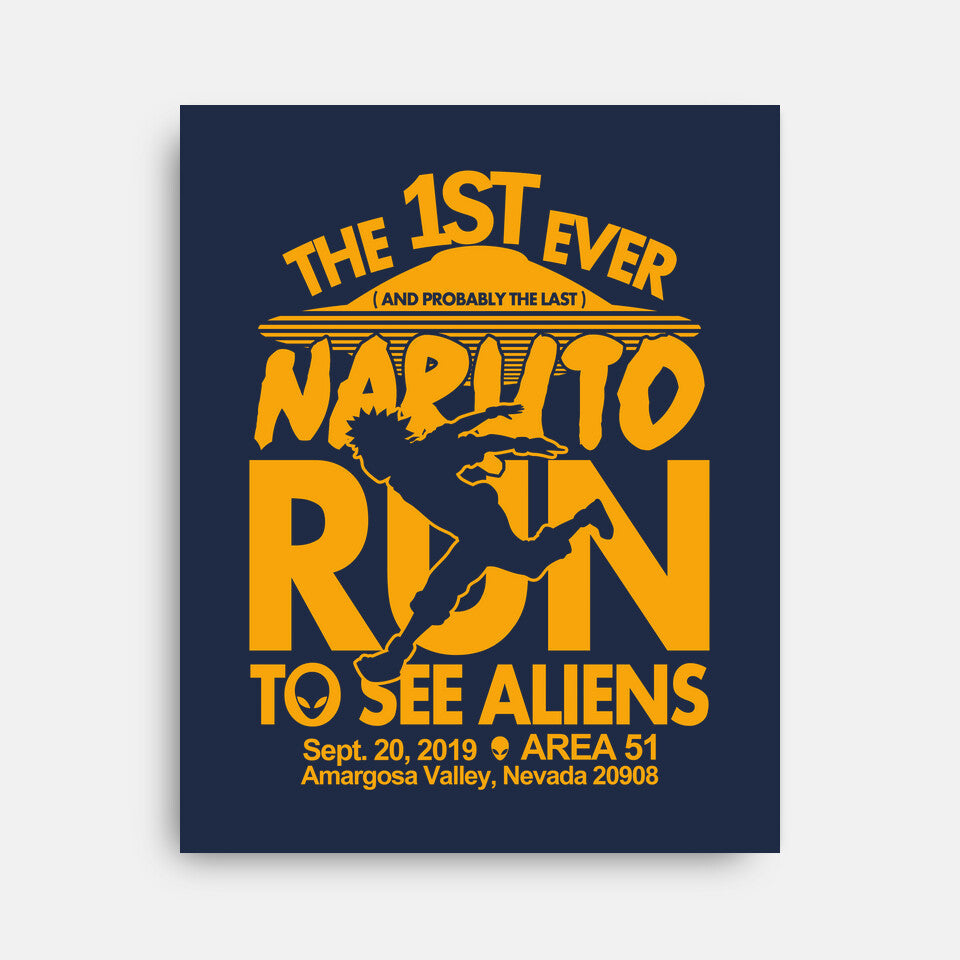 Naruto Run for Aliens (Online Order Only)
