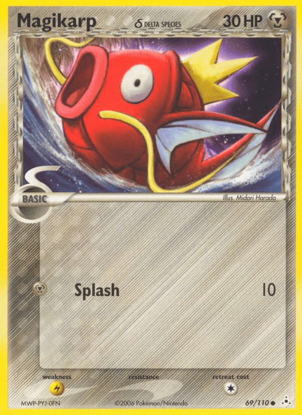 Magikarp (69/110) (Delta Species) [EX: Holon Phantoms] (Online Only)