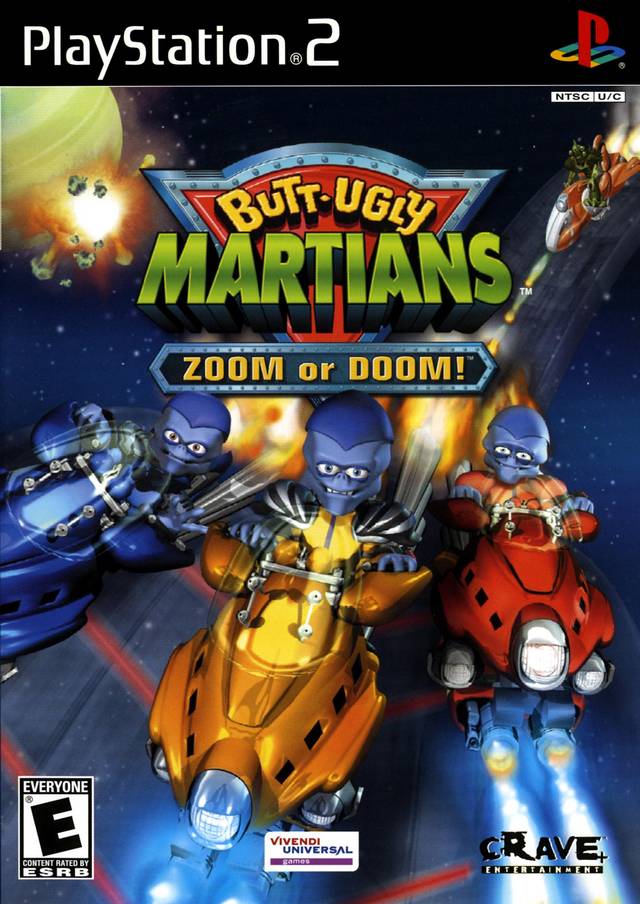 Butt Ugly Martians Zoom or Doom (Playstation 2) (Online Only)