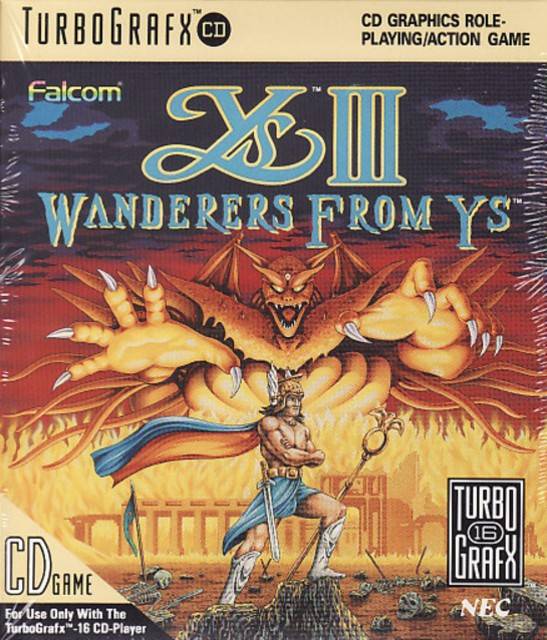 Ys III Wanderers from Ys [Super CD] (TurboGrafx-16) (ONLINE ORDER ONLY)