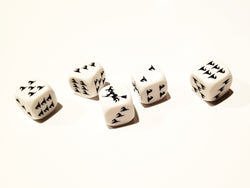 Black Witch and Witch Hats Dice Custom 16mm (Online Only)