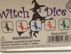 Red Witch and Witch Hats Dice Custom (Online Only)
