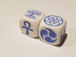 Life Symbol Dice 22mm (7/8") (Online Only)