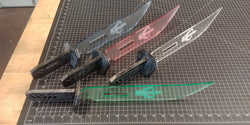 Mandalorian Vibro Blade (Custom WP Design) (ONLINE ORDER ONLY)