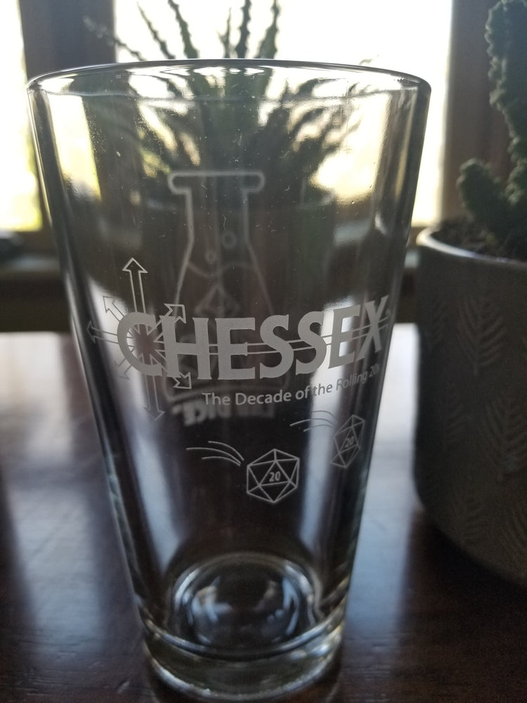 Lab Dice Pint Glass (Online Only)