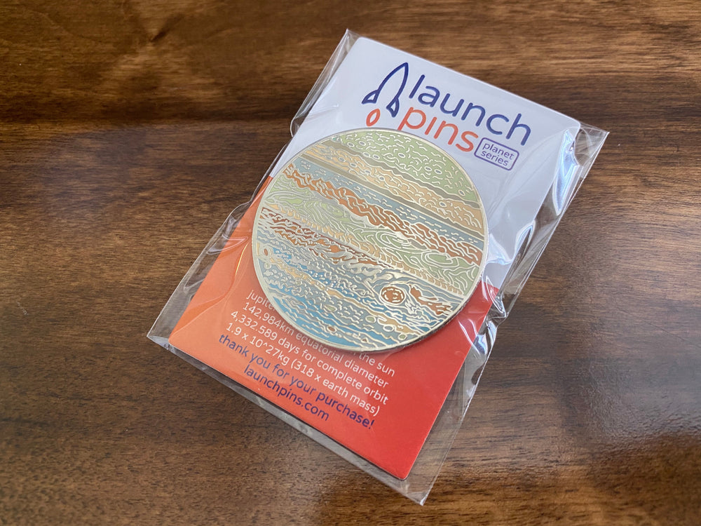 Jupiter Hard Enamel Pin