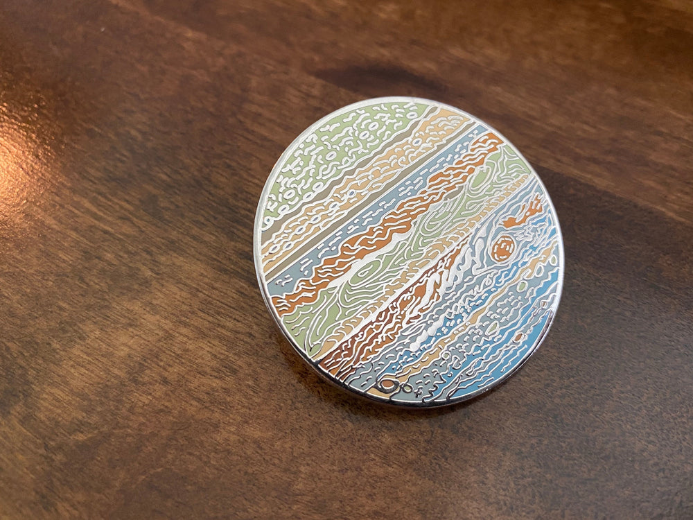 Jupiter Hard Enamel Pin