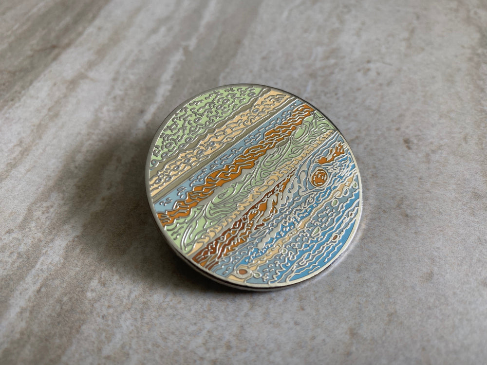 Jupiter Hard Enamel Pin