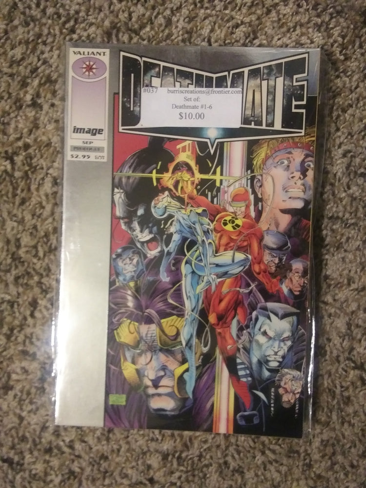 Comic Book Set: Deathmate #1-6, Image/Valiant Comics (ONLINE ORDER ONLY)