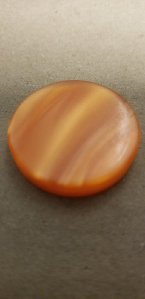 Orange Backgammon Checker Pearl Effect (28mm x 7mm) [sold per chip] (Online Only)