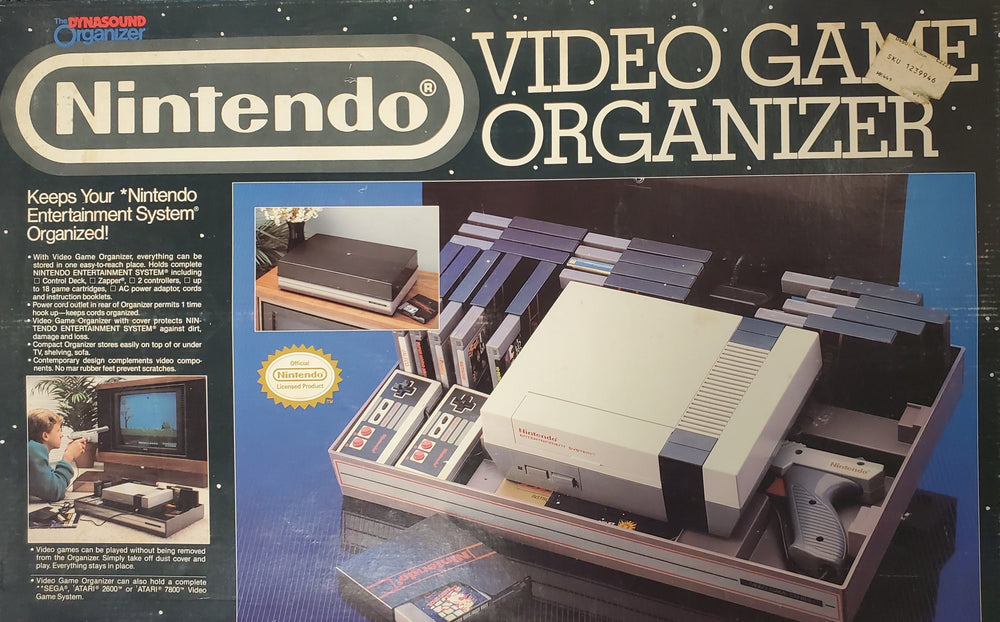 Nintendo Video Game Organizer (Nintendo NES) (Online Only)