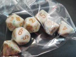 Speckled PoD 7-Dice (varies colors) (Online Only)