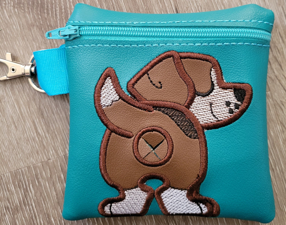Beagle Poop Bag Pouch - gift for dog lover - Gift for Dog Walker - veterinarian - dog breed - dog groomer - Beagle Butt (ONLINE ORDER ONLY)