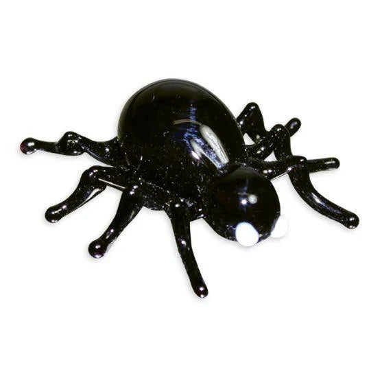 LookingGlass 4-Piece Set of Collectible Miniature 2 Inch Spider Glass Figurines (ONLINE ORDER ONLY)