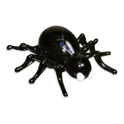 LookingGlass 4-Piece Set of Collectible Miniature 2 Inch Spider Glass Figurines (ONLINE ORDER ONLY)