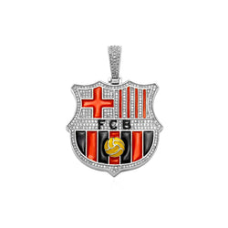 Customized Gifts Barcelona F.C. Pendant Necklace Chain for Football Fans (ONLINE ORDER ONLY)