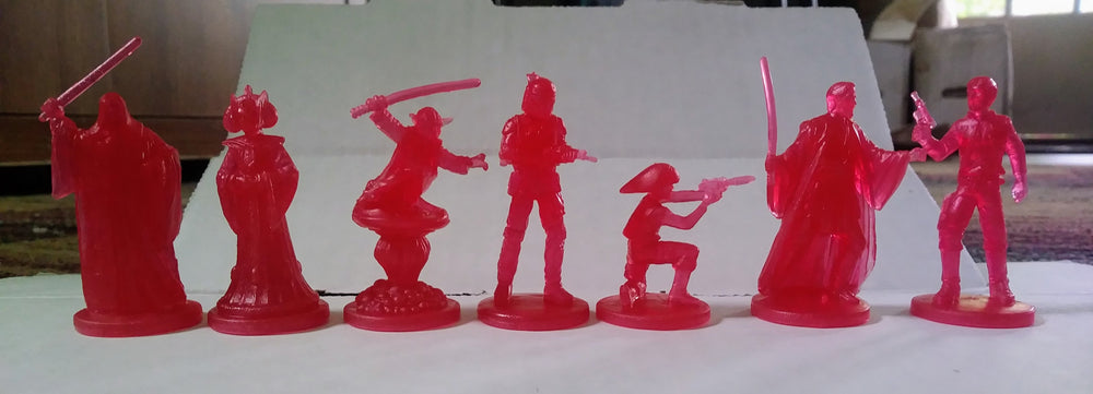 Star Wars Hologram Mini Figures set (ONLINE ORDER ONLY)