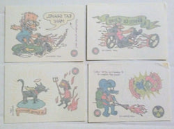 Simpsons Trading Card Set - Tattoos (ONLINE ORDER ONLY)