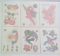 Simpsons Trading Card Set - Tattoos (ONLINE ORDER ONLY)