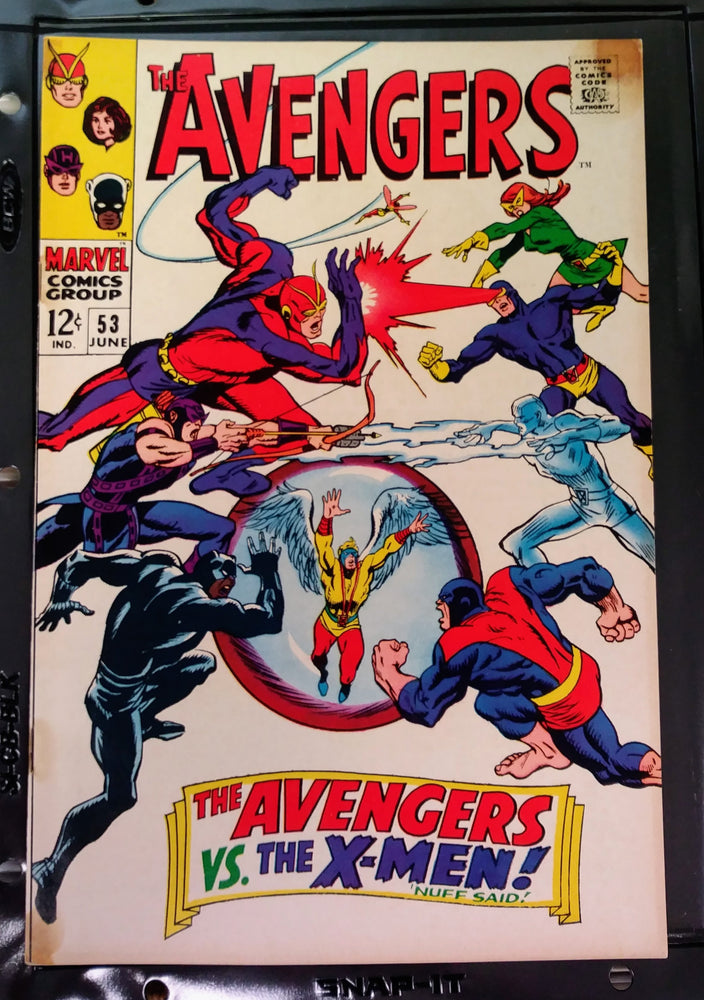 Avengers #053, Marvel Comics (June 1968, VG-) (ONLINE ORDER ONLY)