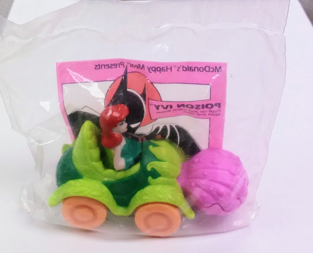 DC Happy Meal toy - Poison Ivy Car (Bagged) (ONLINE ORDER ONLY)