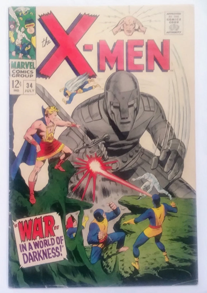 X-Men #034, Marvel Comics (July 1967, VG-) (ONLINE ORDER ONLY)