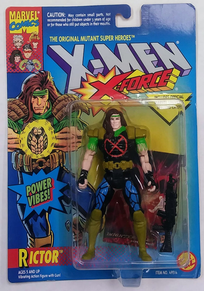 Marvel carded action figure - Rictor (X-Force) (ONLINE ORDER ONLY)