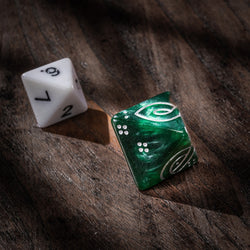 D4 & D8 Knot Dice - Medium Tetrahedron (ONLINE ORDER ONLY)