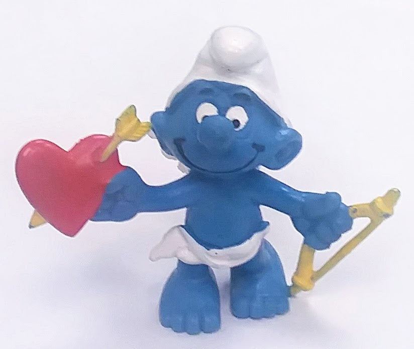 Smurfs PVC figure - Amour (Valentine) Smurf (ONLINE ORDER ONLY)