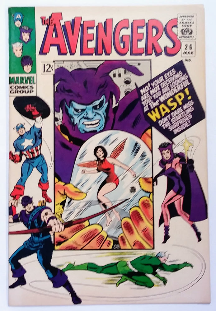Avengers #026, Marvel Comics (March 1966, VF-) (ONLINE ORDER ONLY)