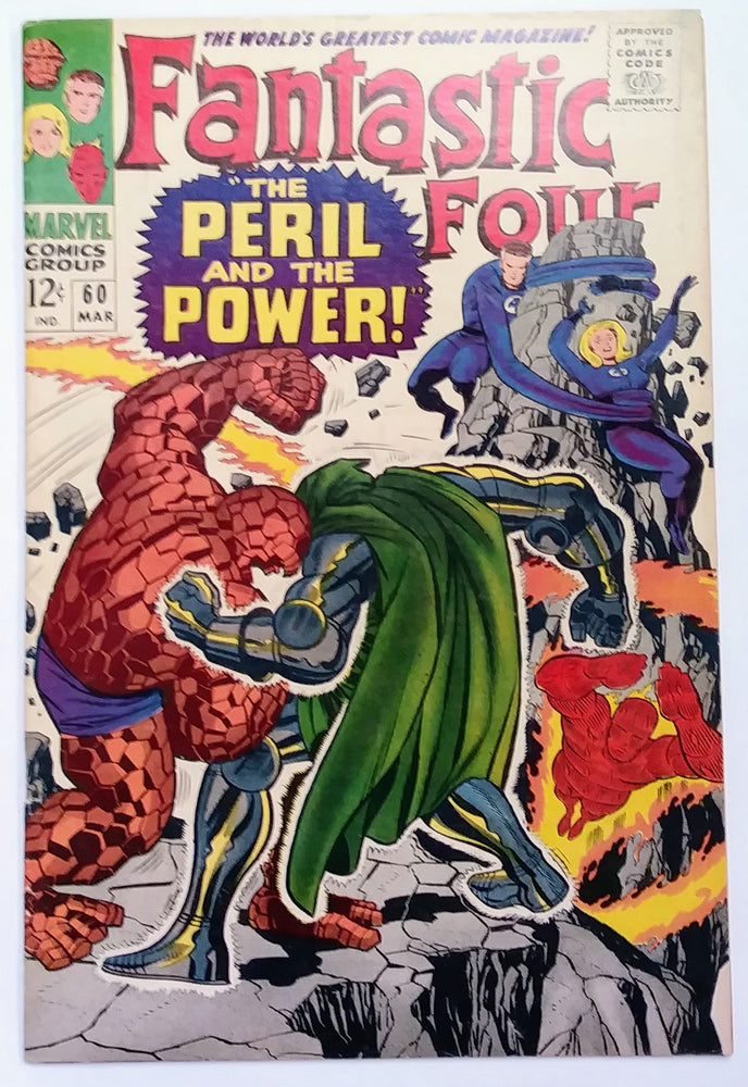 Fantastic Four #060, Marvel Comics (March 1967, VG) (ONLINE ORDER ONLY)